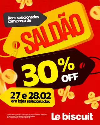 Encarte Le Biscuit (válido até 28-02)