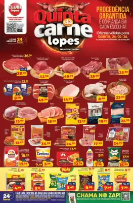 Folheto Lopes Supermercados (válido até 26-02)