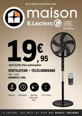 Catalogue E.Leclerc (valable jusqu'au 8-03)