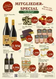 LPG Biomarkt Prospekt woche 9 Seite 1