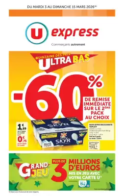 Catalogue U Express (valable jusqu'au 15-03)
