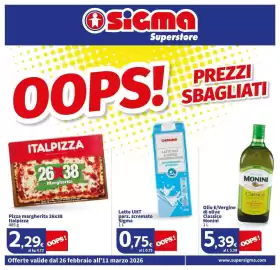 Volantino Sigma Superstore Pagina 1
