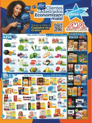Folheto Supermercado Estrela Azul (válido até 11-03)