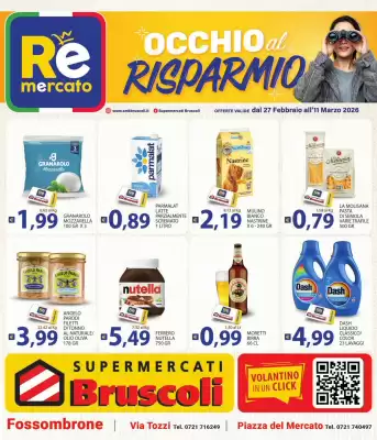 Volantino Supermercati Bruscoli (valido fino al 11-03)