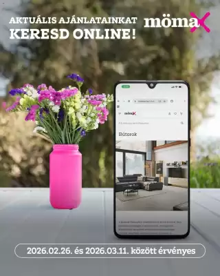 Mömax akciós újság (érvényes eddig: 11-03)