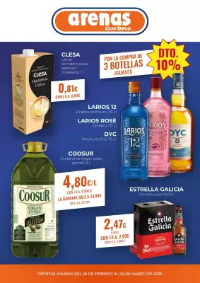 Folleto Arenas CashDiplo (válido hasta el 24-03)