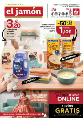 Folleto Supermercados El Jamón