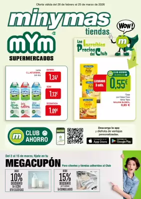 Folleto mYm supermercados (válido hasta el 25-03)