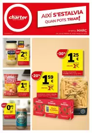 Folleto Supermercados Charter Página 1