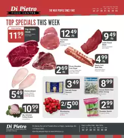 Di Pietro flyer week 9 Page 1