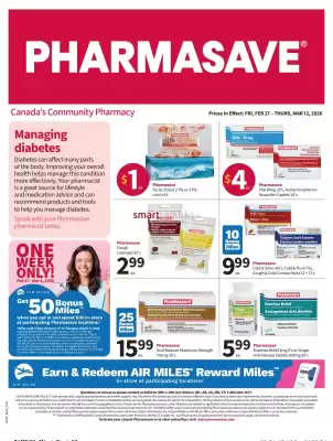 Pharmasave flyer (valid until 12-03)