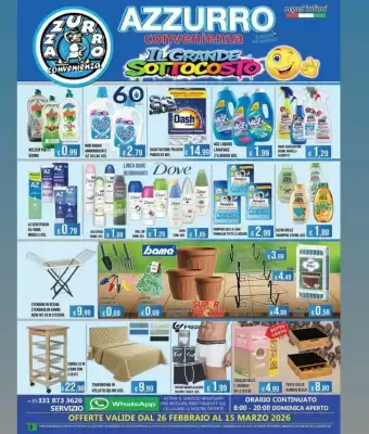 Volantino Azzurro Convenienza (valido fino al 15-03)