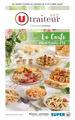 Catalogue Super U (valable jusqu'au 4-10)