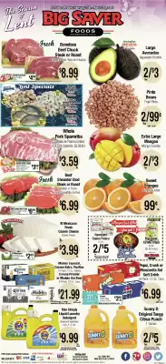Big Saver Foods weekly ad (valid until 3-03)