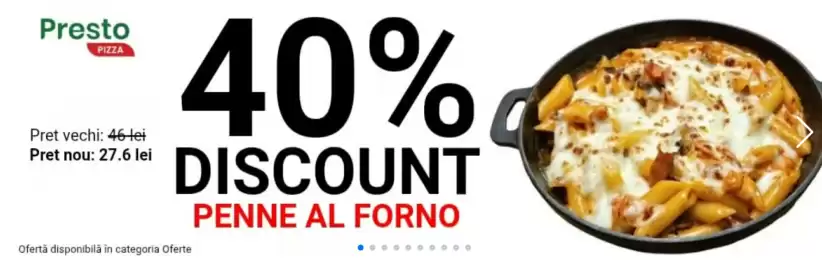 Catalog Presto Pizza Pagină 1