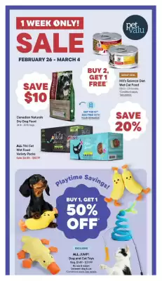 Petvalu flyer
