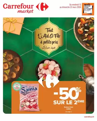 Catalogue Carrefour Market (valable jusqu'au 22-03)