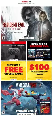 EB Games flyer (valid until 4-03)