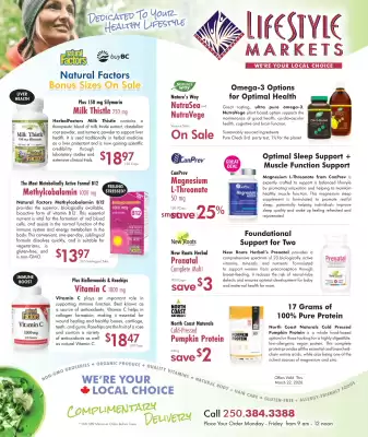 Lifestyle Markets flyer (valid until 22-03)