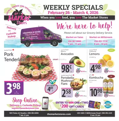 The Market Stores flyer (valid until 4-03)