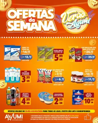 Folheto Ayumi Supermercados (válido até 2-03)