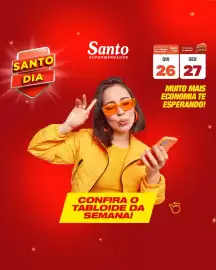 Catálogo Santo Supermercados semana 9 Página 1