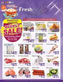 FreshPro Foodmart flyer week 9 Page 1