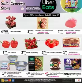 Sal's Grocery flyer week 9 Page 1
