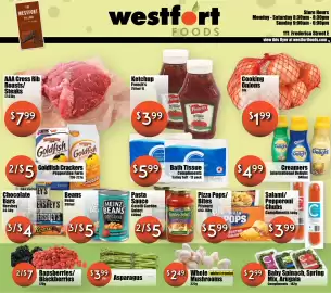Westfort Foods flyer week 9 Page 1