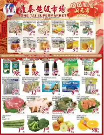 Tone Tai Supermarket flyer week 9 Page 1