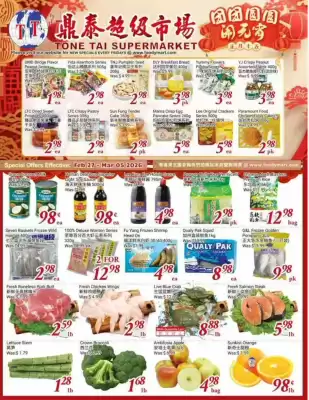 Tone Tai Supermarket flyer
