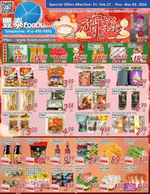 Foody Mart flyer (valid until 5-03)