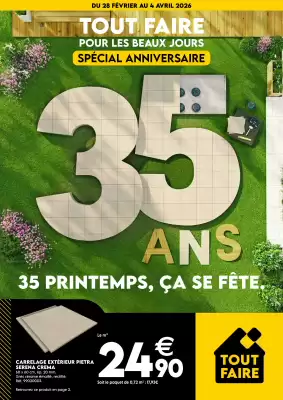 Catalogue Tout faire matériaux (valable jusqu'au 4-04)