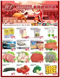 Top Food Supermarket flyer week 9 Page 1