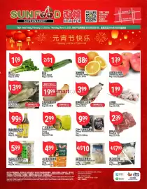SunFood Supermarket flyer week 9 Page 1