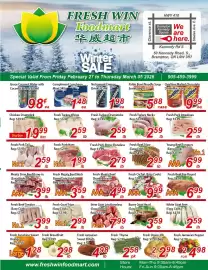 Fresh Win Foodmart flyer week 9 Page 1