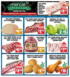 Mercato Fresh flyer week 9 Page 1