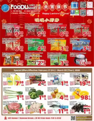 Foody Mart flyer
