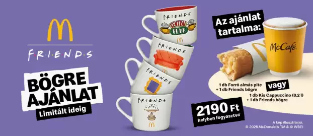 McDonald's akciós újság Oldal 1