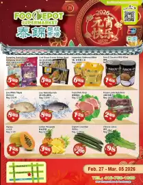 Food Depot Supermarket flyer week 9 Page 1