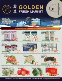 Golden Fresh Market flyer week 9 Page 1
