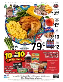 Valu Market weekly ad week 9 Page 1