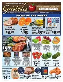 Gristedes circular week 9 Page 1