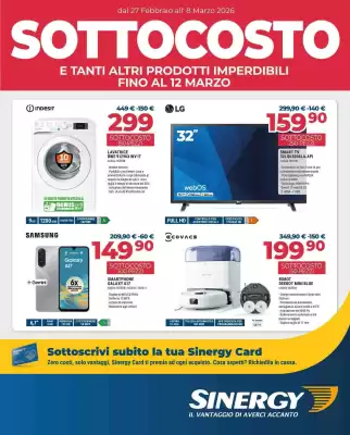 Volantino Sinergy (valido fino al 12-03)