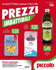 Volantino Supermercati Piccolo Pagina 1