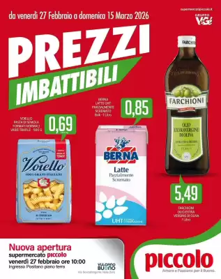Volantino Supermercati Piccolo (valido fino al 15-03)