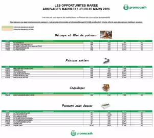 Catalogue Promocash page 1