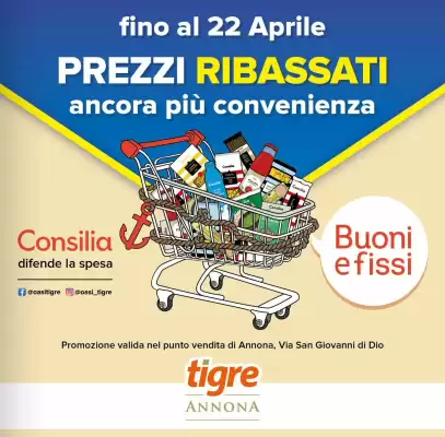 Volantino Tigre (valido fino al 22-04)