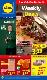 Lidl weekly ad week 10 Page 1