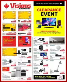 Visions Electronics flyer week 9 Page 1